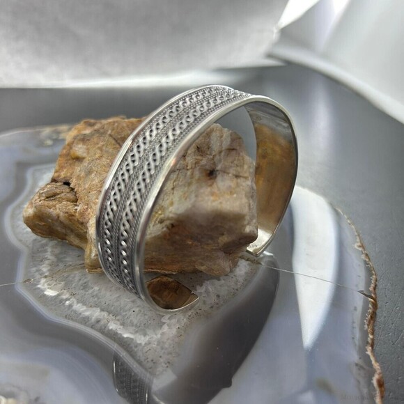 Sterling Silver Flexible & Adjustable Woven RopeFashion Bracelet For Women main image 8